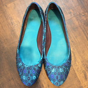 Nine West Patterned Flats